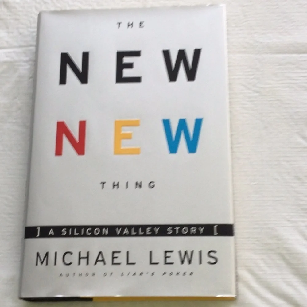 The New New Thing by Michael Lewis - Multicolor Hardcover